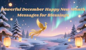 Powerful December Happy New Month Messages for Blessings