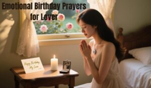 Emotional Birthday Prayers for Lover