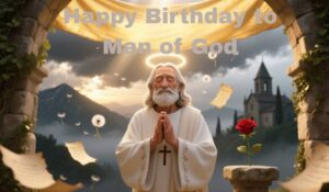 Happy Birthday to Man of God