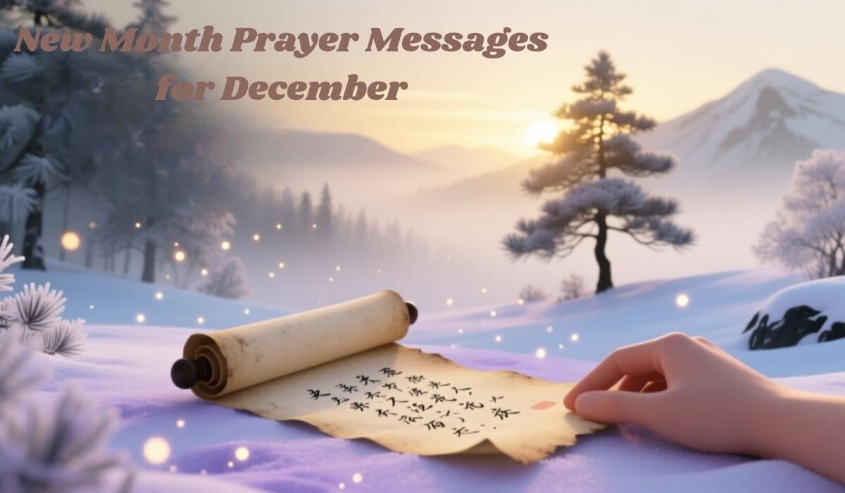 New Month Prayer Messages for December