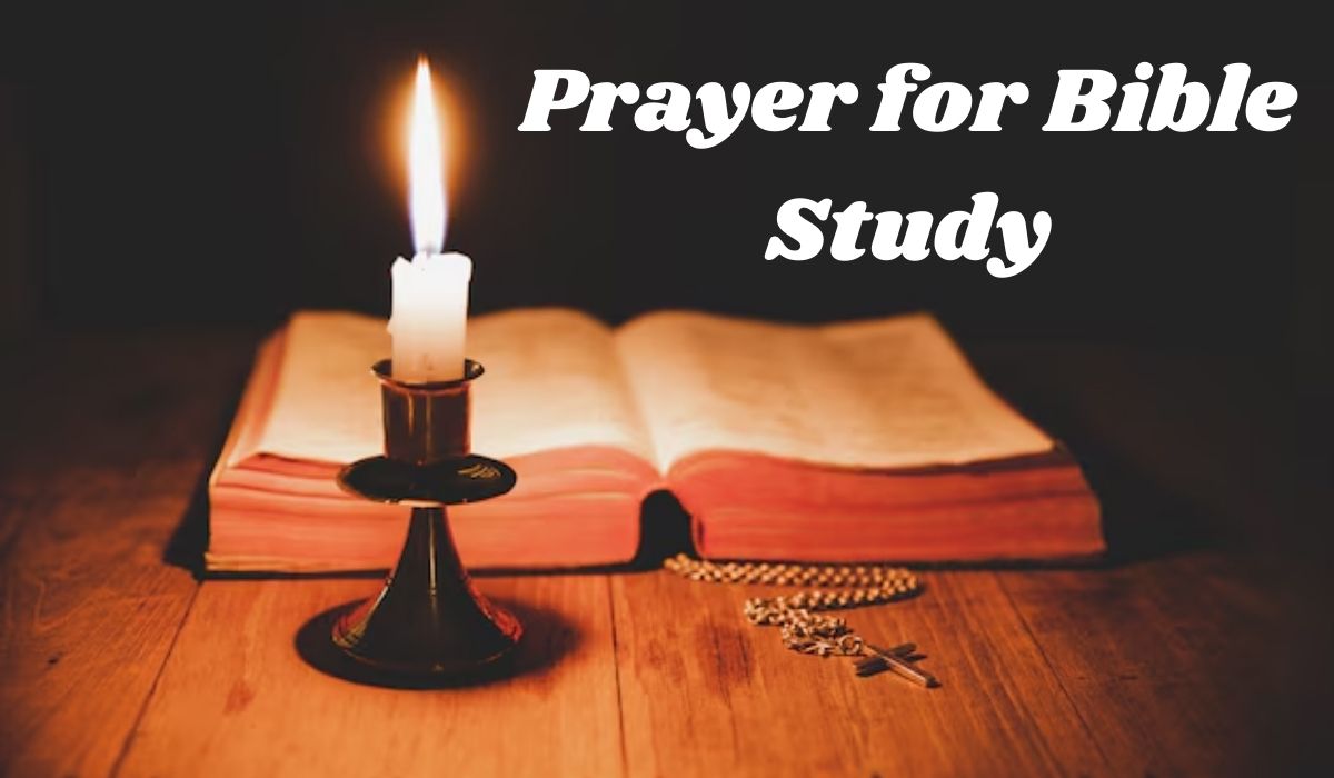 Prayer for Bible Study
