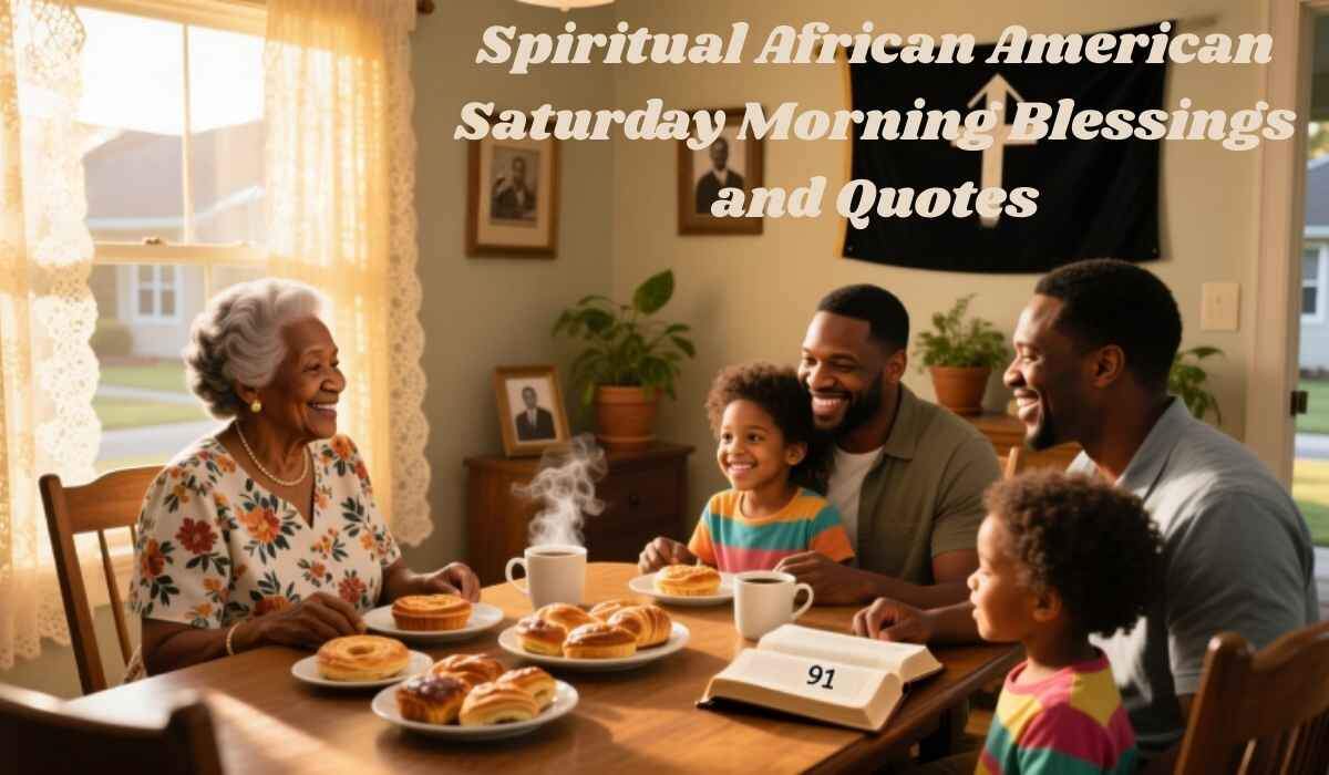 African American Saturday Morning Blessings
